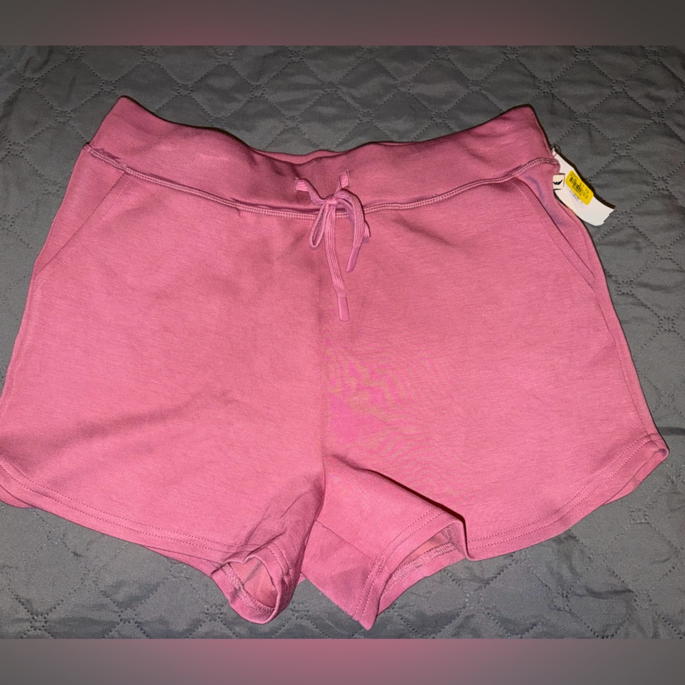 Pink Drawstring Sweatshirt